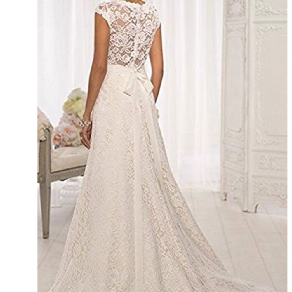 Occasion, wedding, bridesmaid long ivory dress